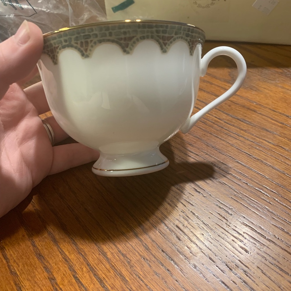 Discontinued Lenox mosaics D’ltalia mattonella cup